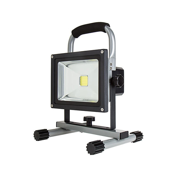 20W Portable Rechargeable LED Work Light - Dimmable - 1,400 Lumens